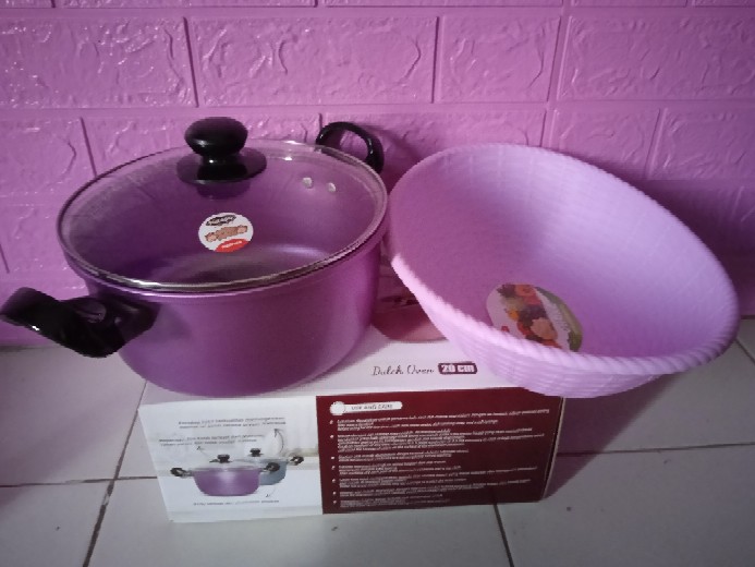 Panci Alcor Bronzo New Primero Tutup Kaca 22cm