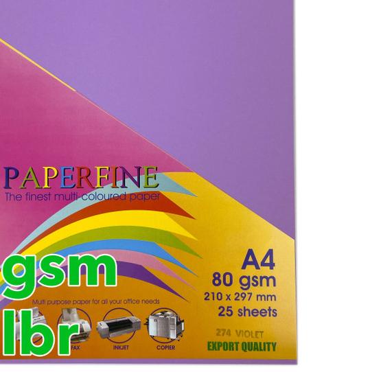 

➪ Kertas HVS Warna Paperfine Taro Ω