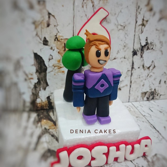 

Roblox Figurine fondant 1