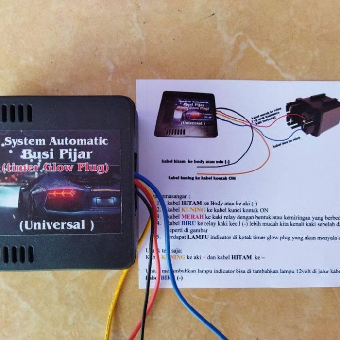 Timer Glow Plug Universal )Panther L300 Ford Diesel Dll) Serbu