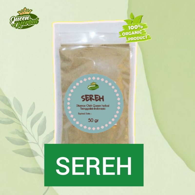 

Daun sereh bubuk 50 gram