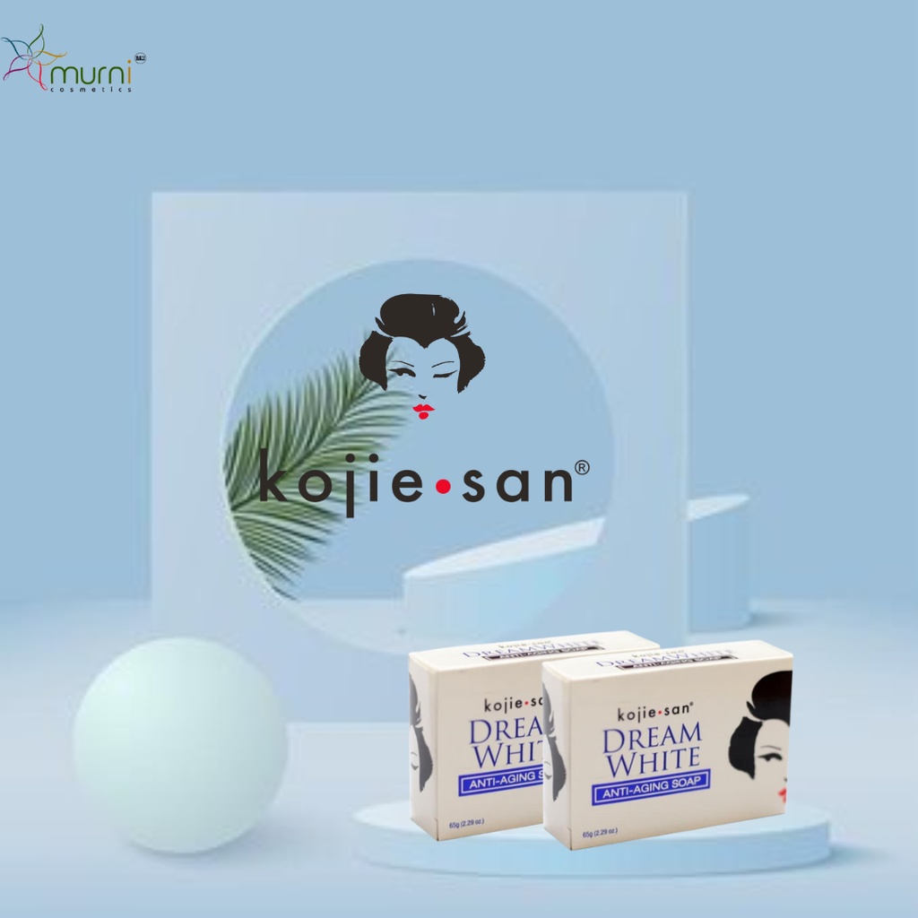 KOJIE•SAN Dream White Anti-Aging Soap 65gr [ GARIS BIRU ]