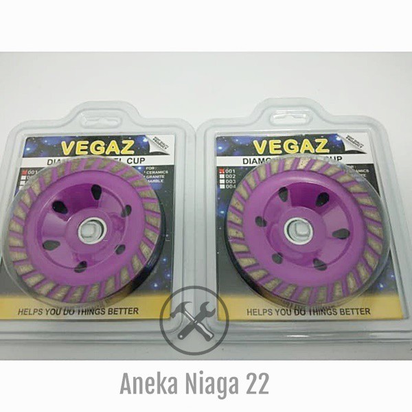 Aneka - Vegas Diamond Cup Wheel Turbo Diamond Grinding Cup Wheel Turbo 4 Inch AN22
