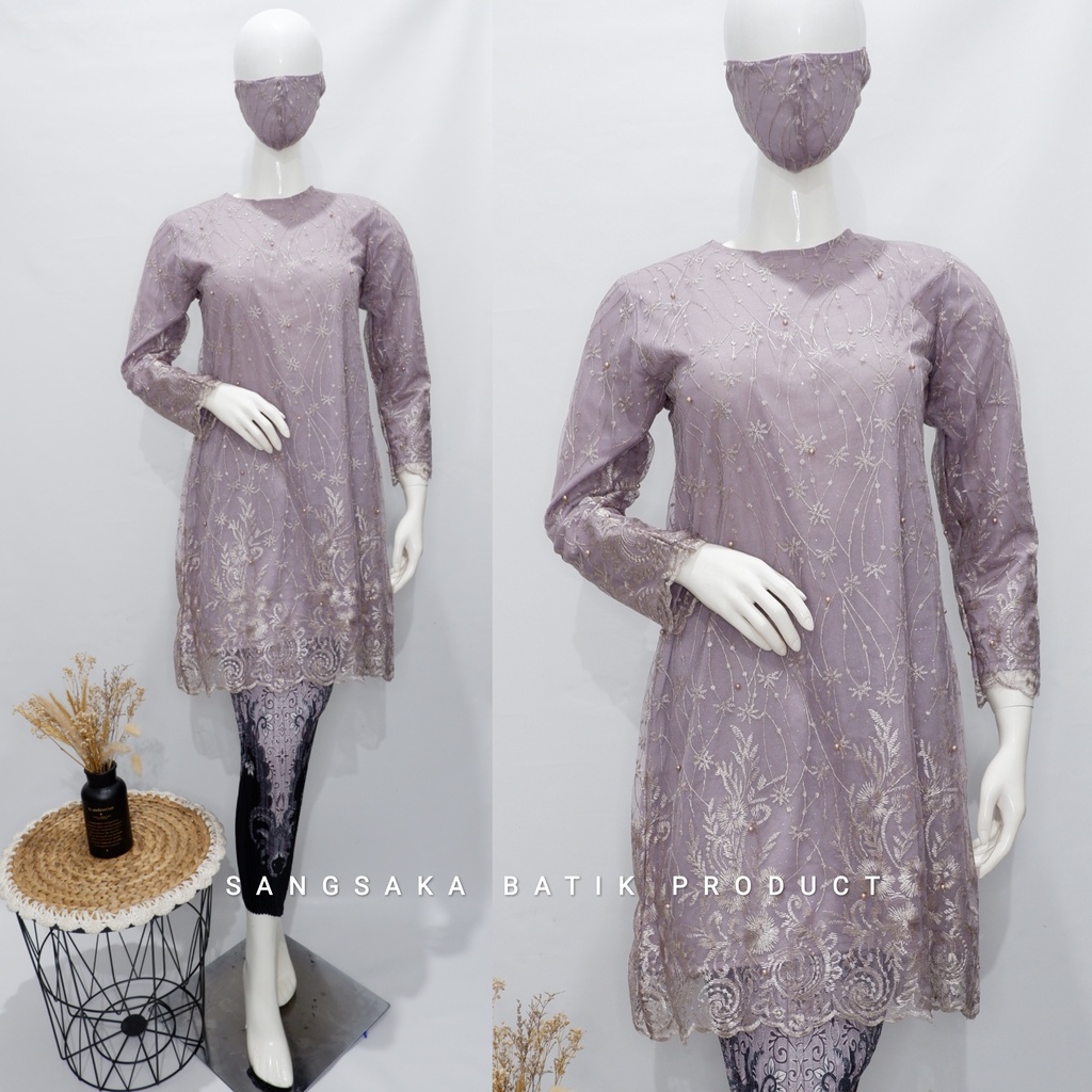 Kebaya Tunik / Tunik Brokat / Kebaya Modern / Kebaya tile / Kebaya Favorite / Batik Couple