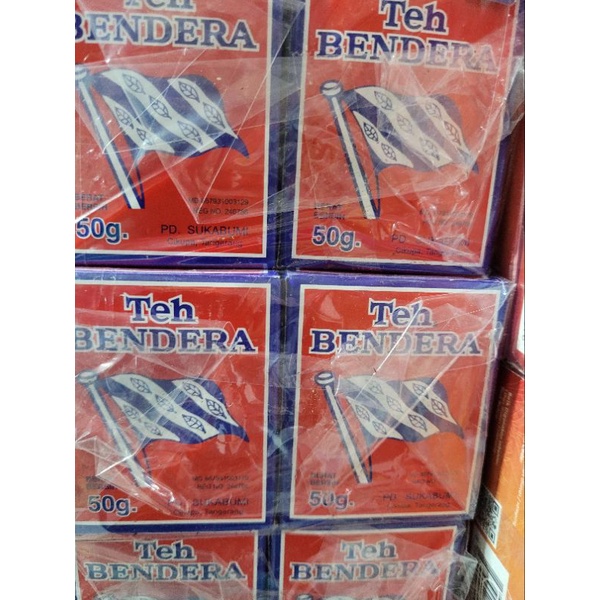 

Teh Bendera Bubuk 50g x1 Pcs