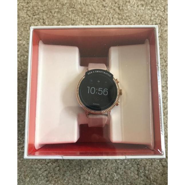 ❤️ TRUSTED SMARTWATCH MURAH❤️ FOSSIL SMARTWATCH GEN 4 BLUSH BLINK FTW6015 SEALED ORIGINAL