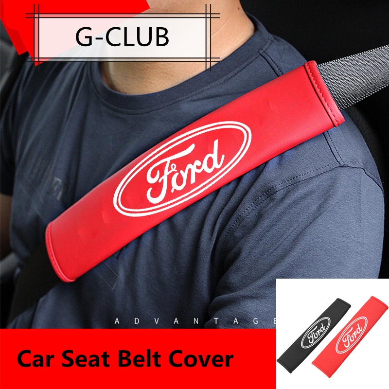 G-club Cover Sabuk Pengaman Mobil Universal Bahan Kulit Untuk Ford