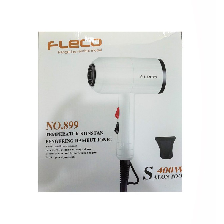 Hair Drayer Fleco NO.899 Alat Pengering Rambut Daya 400 Watt Original