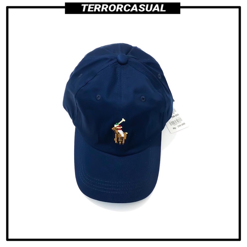 topi caps polo nitendo navy originals bnwtip