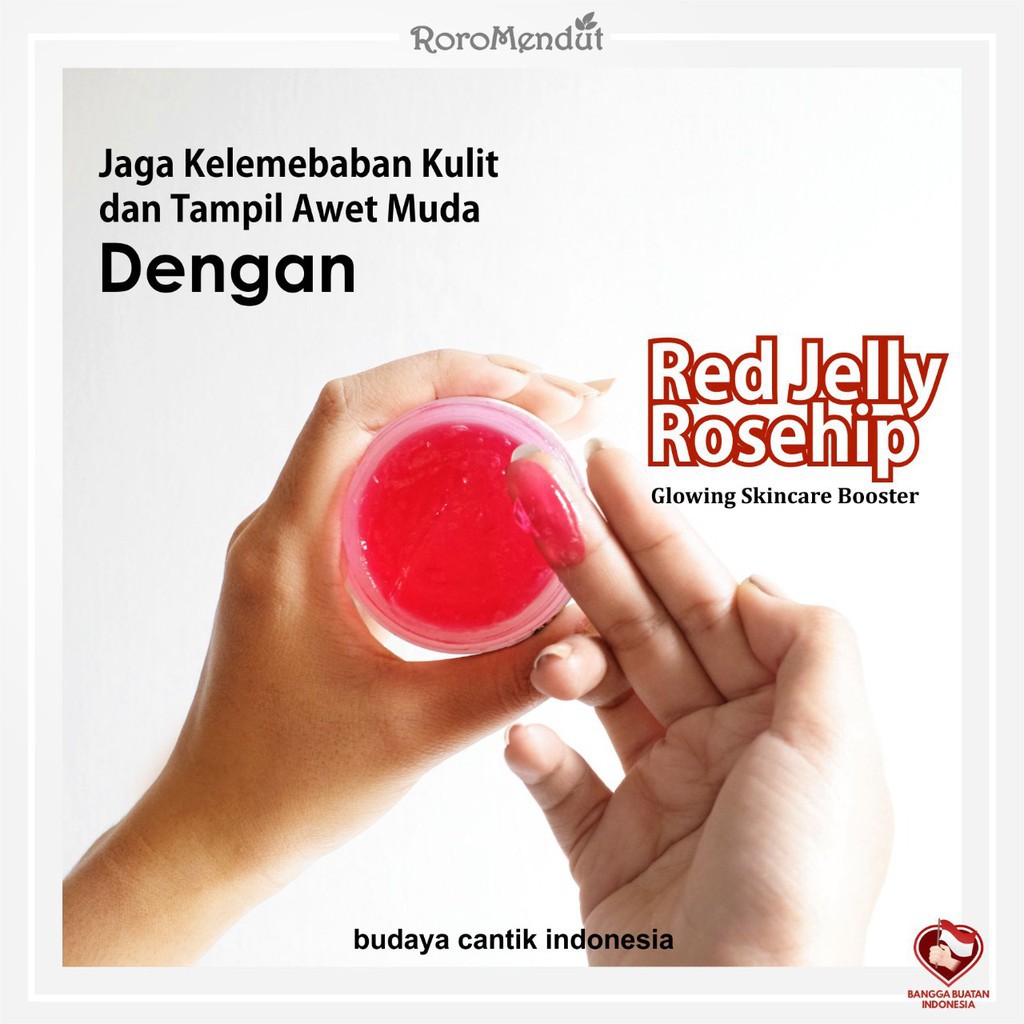 BABEE - SKINCARE RORO MENDUT RED JELLY &amp; GREEN JELLY MINI 15 GRAM / GLOWING SKIN / ACNE PRONE