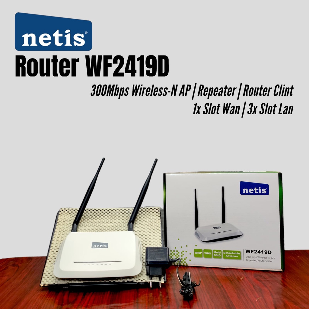 Wireless Router New Berkualitas dan Bergaransi