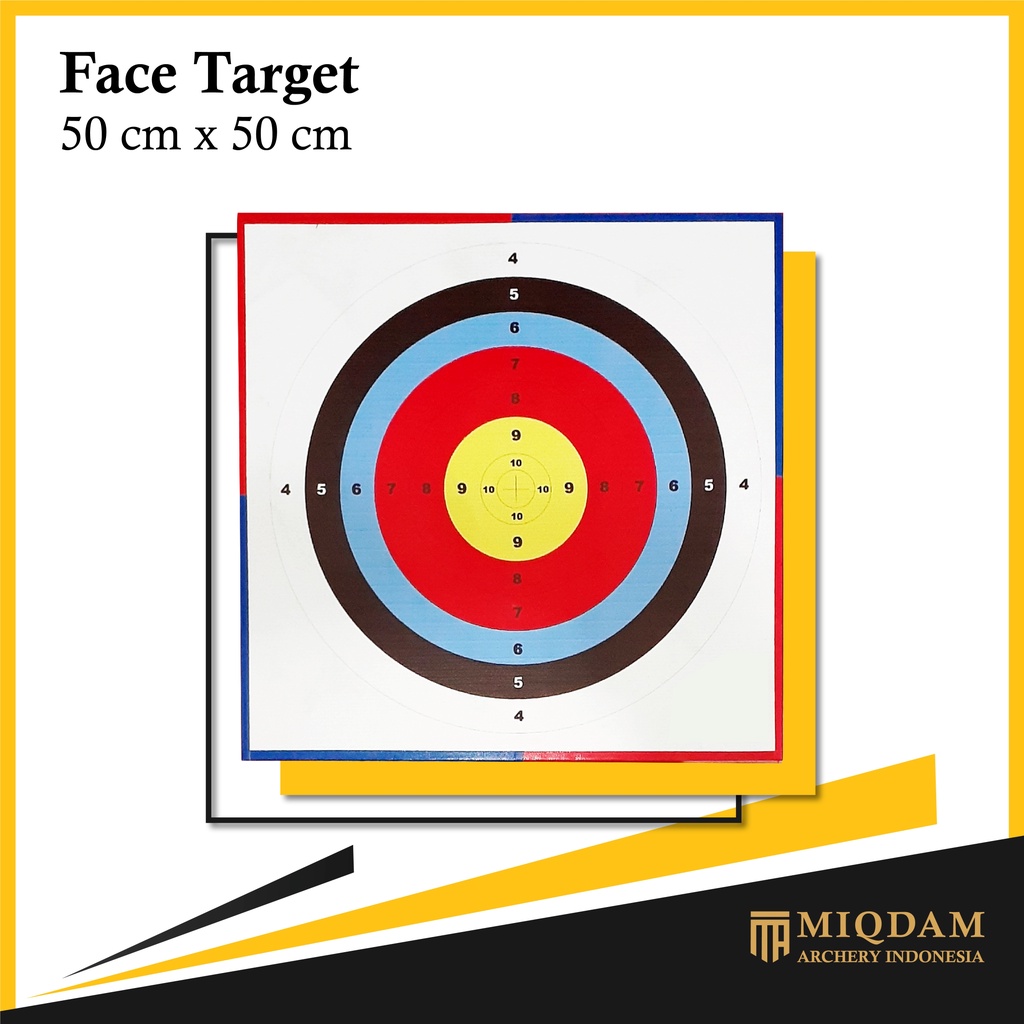 Bantalan Target panahan ukuran 50 cm x 50 cm x 2 cm (ST50.2)