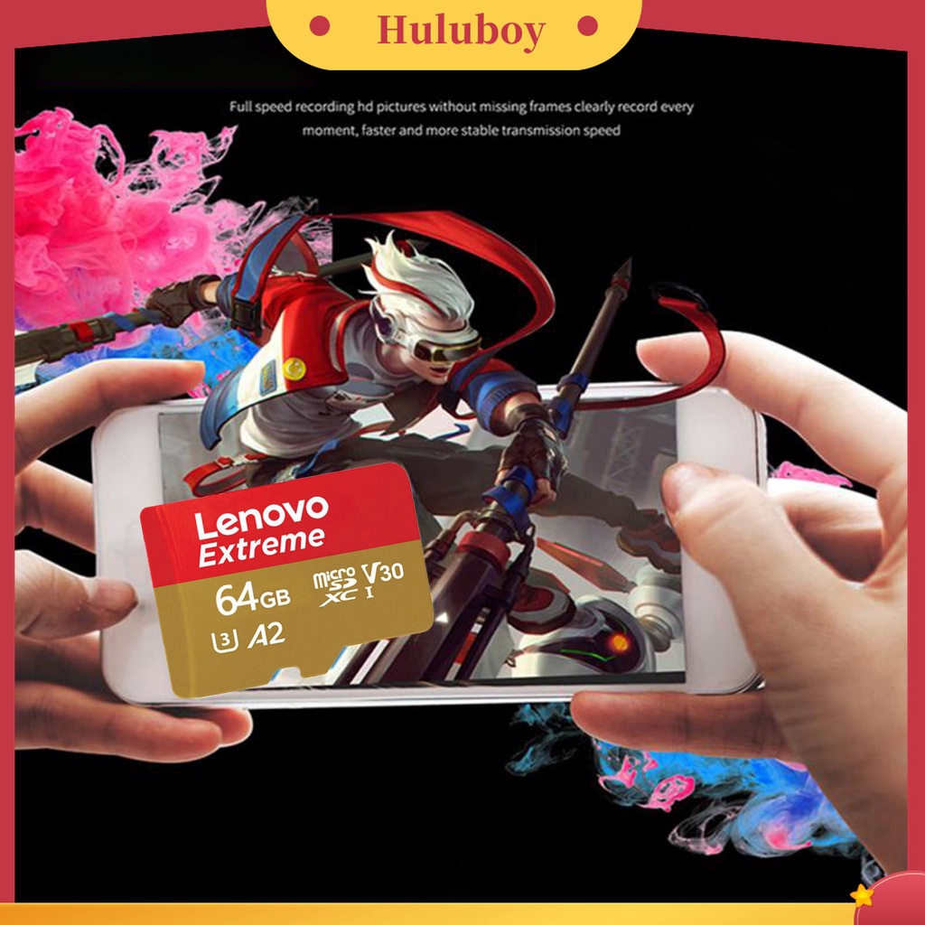 Kartu Memori Micro SD U3 16GB / 32GB / 64GB / 128GB / 256GB / 512GB / 1TB Untuk Lenovo