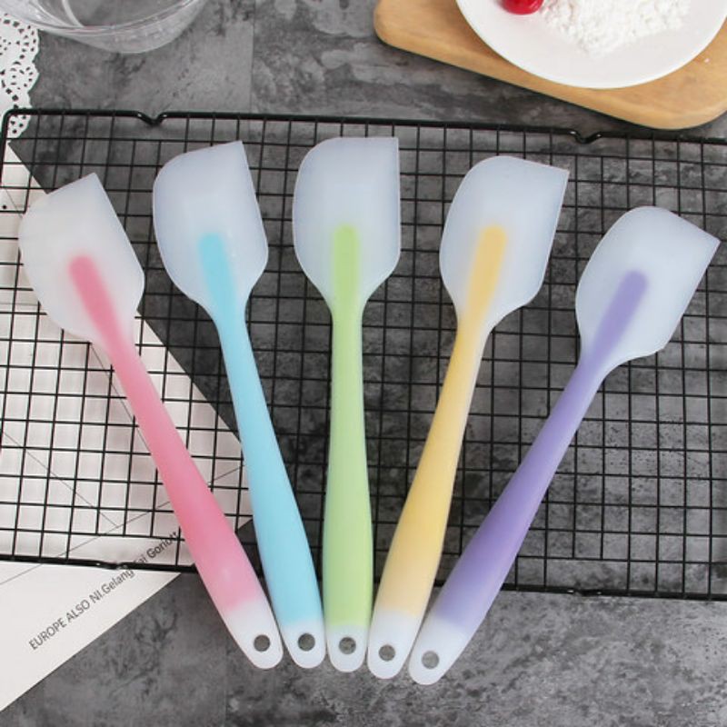 SPATULA RAINBOW SILIKON FOOD GRADE