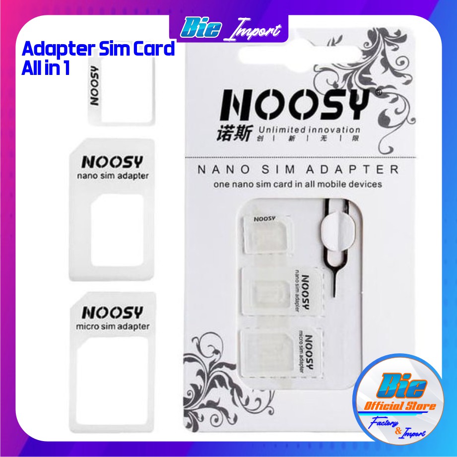 Adapter Sim Card All in 1 Set Premium Quality