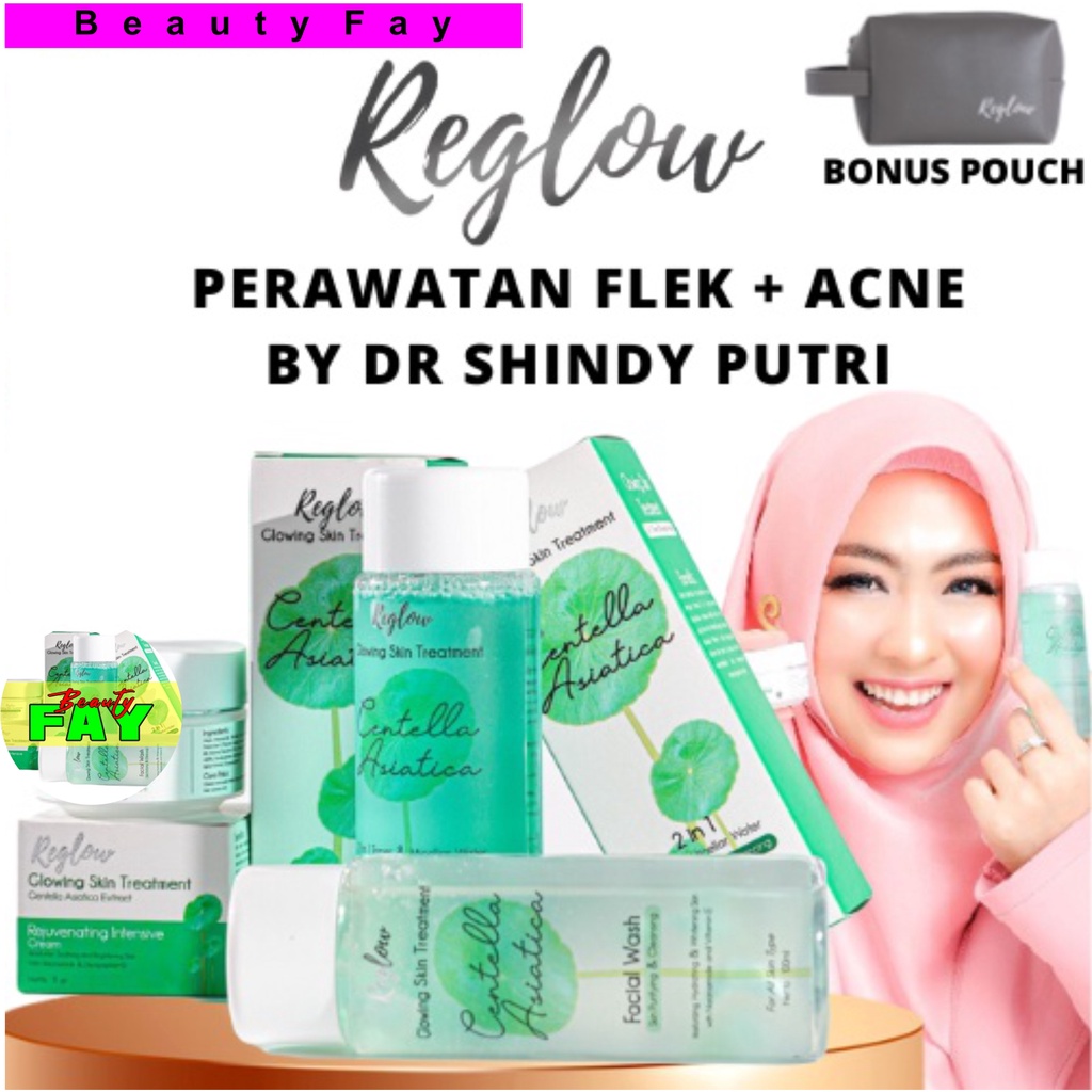 Jual Reglow Official Skincare Dr Shindy Putri Original 1 Paket Lengkap ...