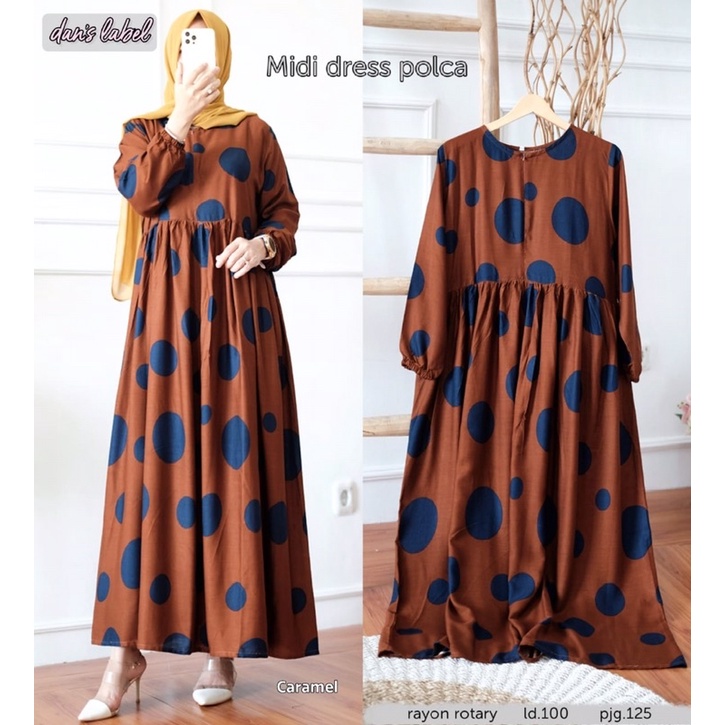 midi dress by dans label