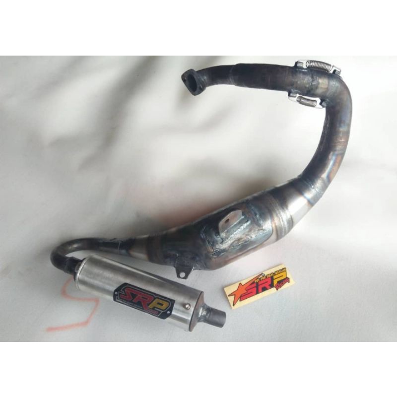 Knalpot Racing Vespa PTS Merek SRP Racing Purbalingga