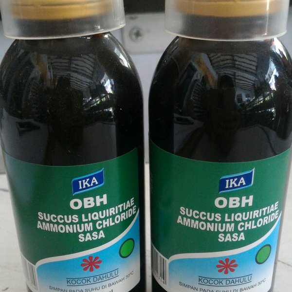 Obat Batuk Hitam OBH Ika 200ml ; 100ML/ Batuk berdahak