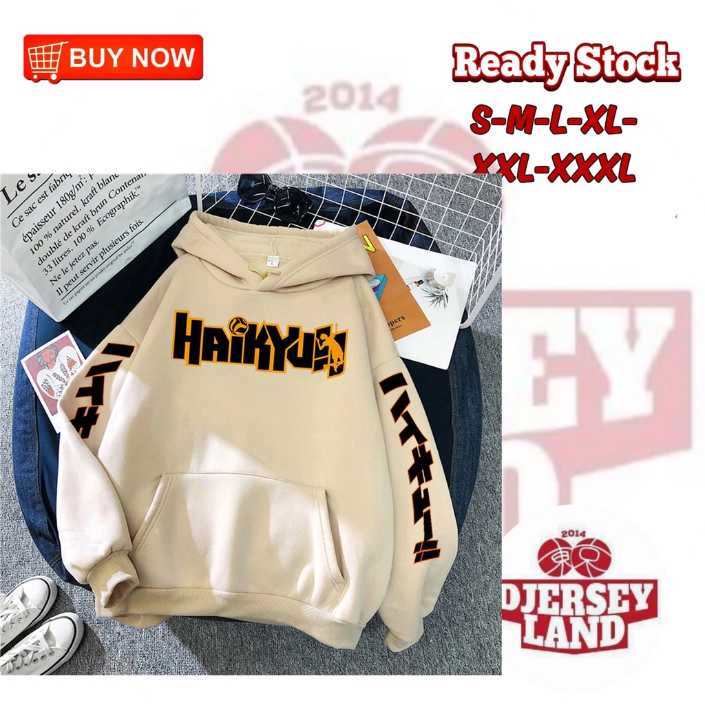 HOODIE JUMPER ANIME HAIKYUU KEREN JAKET ANIME