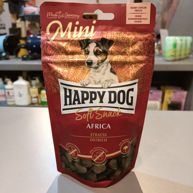 Happy Dog Soft Snack Neuseeland / Africa 100gr / Snack Treat Anjing