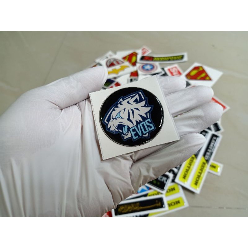 

Stiker Timbul Lentur Logo Evos Esports