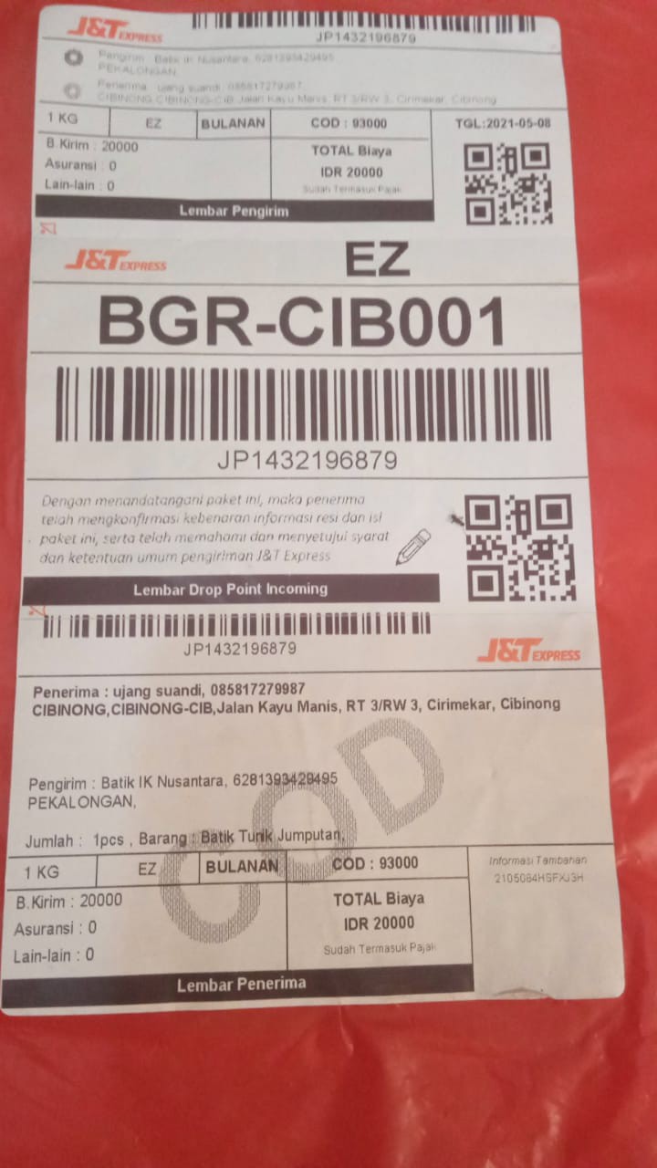 Batik Tunik Jumputan