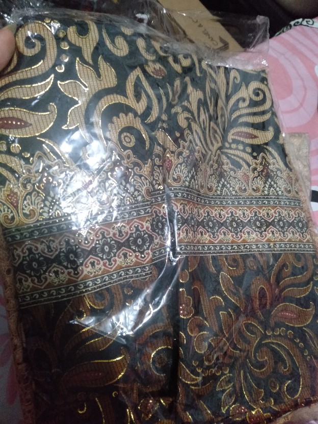 Kebaya Modern  Brukat Brokat Jenita 3in1 Set Outer Cape Atasan Rok Batik Pesta Kondangan Dm