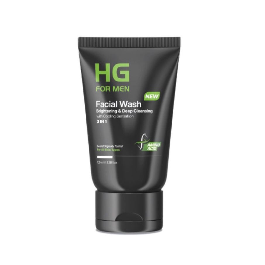 HG For Men Series Shampoo 200ml / Tonic 90ml / Facial Wash 100ml / Serum