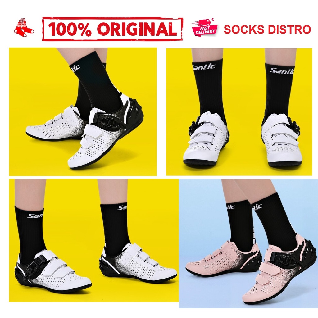SS18 Sepatu Sepeda Non Cleat Cleatless Women Santic Original Type Road Diana WLS20014