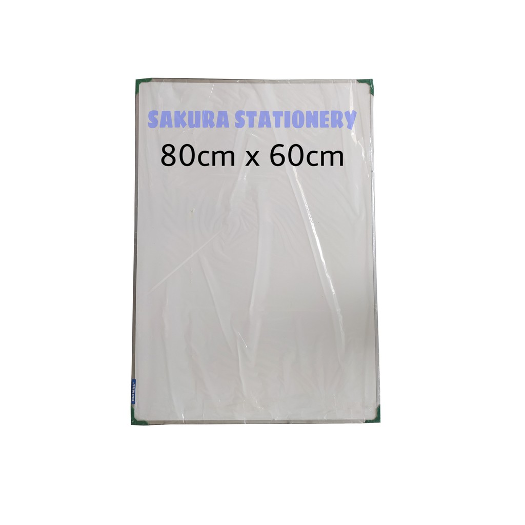 

Papan Tulis Whiteboard Unimas Non Magnet 80cm x 60cm