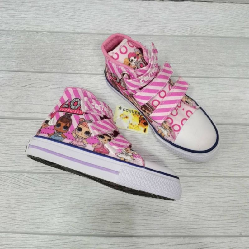 SEPATU ANAK KIDS CONVERSE ALL STAR MOTIF LOL SURPRISE