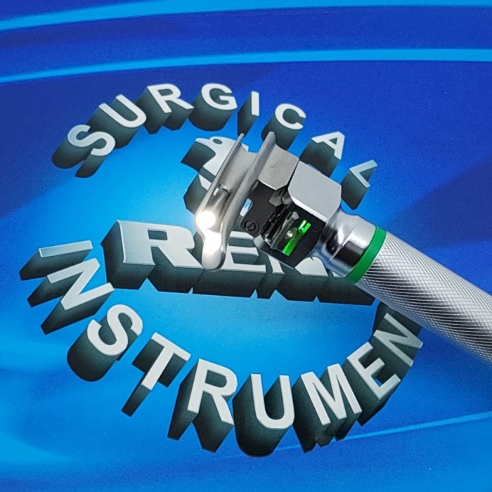 Miller Laryngoscope Set For Baby (Neonatus) Fiber Optic - Renz