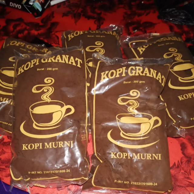 

Kopi murni granat