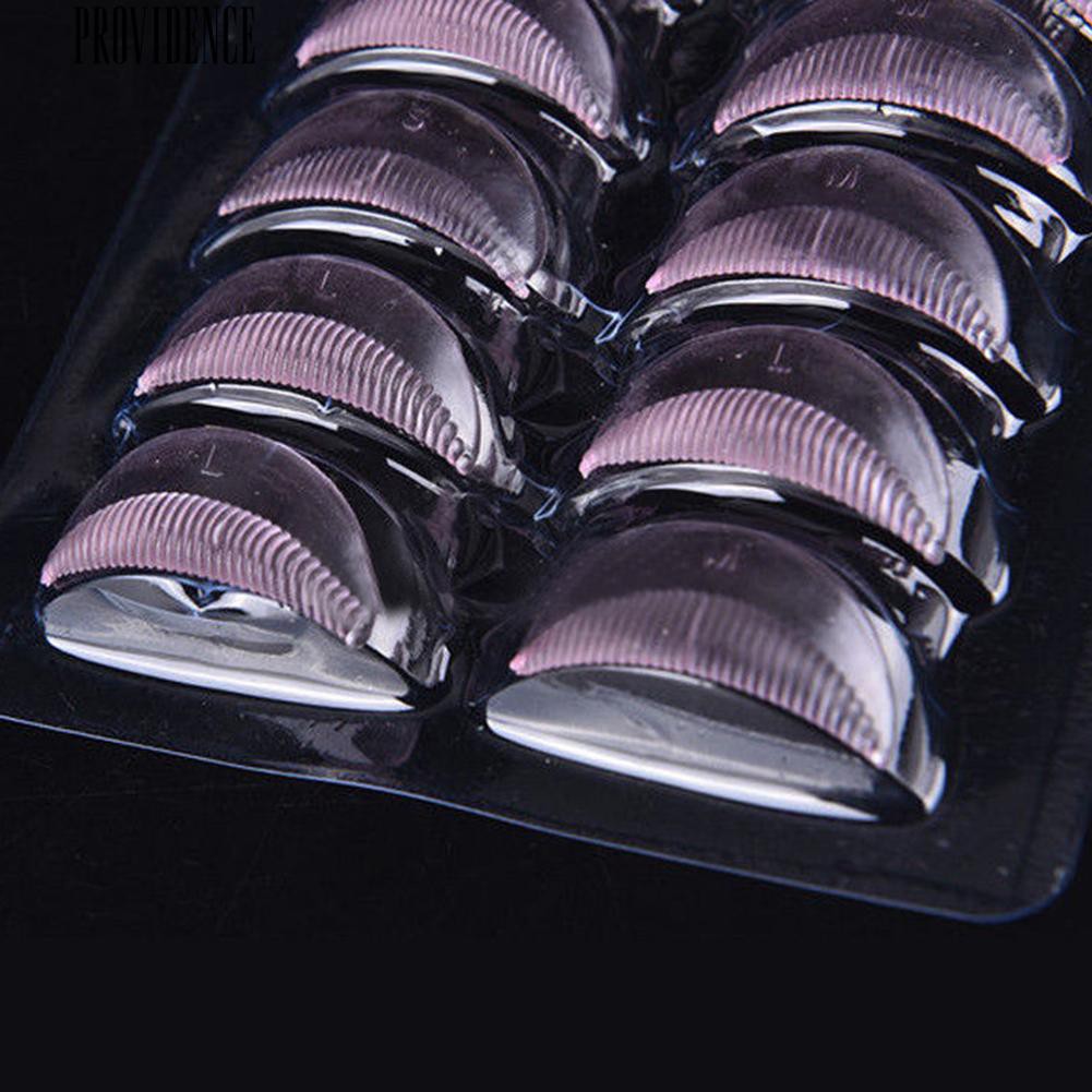 [Bayar Di Tempat] 10 Pcs Silicone Eyelash Curler Curling Perming Palsu Eye Lashes Perisai Pad Kit