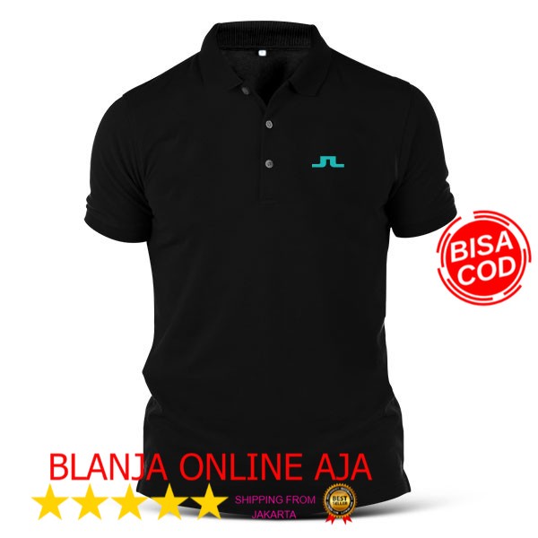 POLO TERLARIS / LOGO SABLON JL Golf J Lindeberg  Polo T Shirt Wood Iron Driver Wedge Sand Putter Glo
