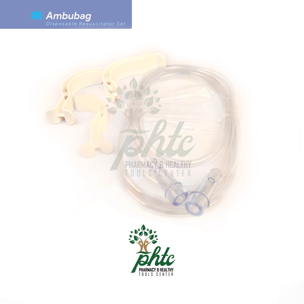 MPM Amubag l Set Resuscitator Sekali Pakai - Disposable Resuscitator Set