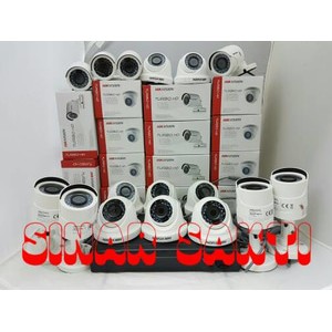 PAKET CCTV HIKVISION 16 CAMERA 2MP 1080P + 2TB HDD ( KOMPLIT TGGL PSG )