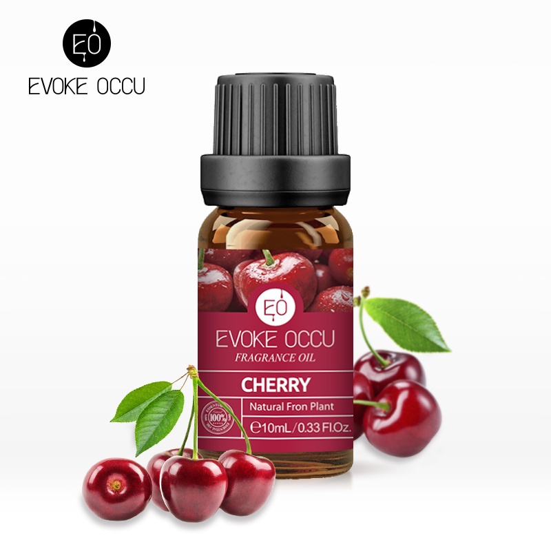 Evoke Occu - Cherry 10ml Fragrance Oil Minyak Aroma Terapi Diffuser Humidifier Natural Relax Fresh Candle Soap Bath Aromatherapy