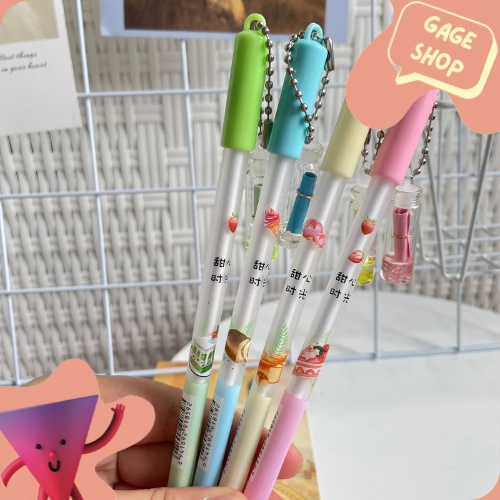 

pulpen gantungan botol surat pena tinta hitam kebutuhan sekolah anak alat tulis pen lucu imut bolpen unik fancy keren bisa COD termurah import