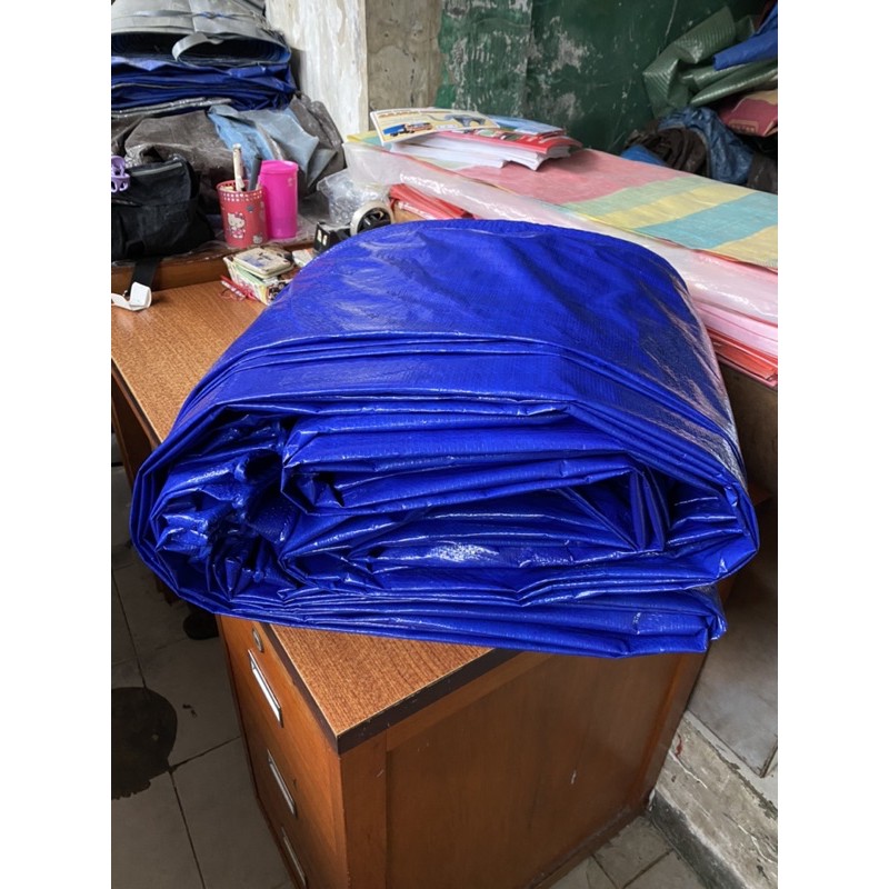 TERMURAH| Terpal A5 (Per Meter) Biru Silver Cap Rajawali Original 100%