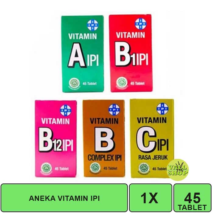 VSHOP. ANEKA IPI VITAMIN/VITAMIN C/VITAMIN A/VITAMIN B /VITAMIN B COMPLEX