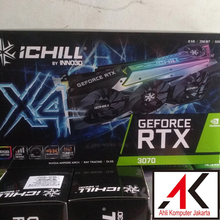 RTX 3070 8GB 256BIT GDDR6 INNO 3D ICHILL 4