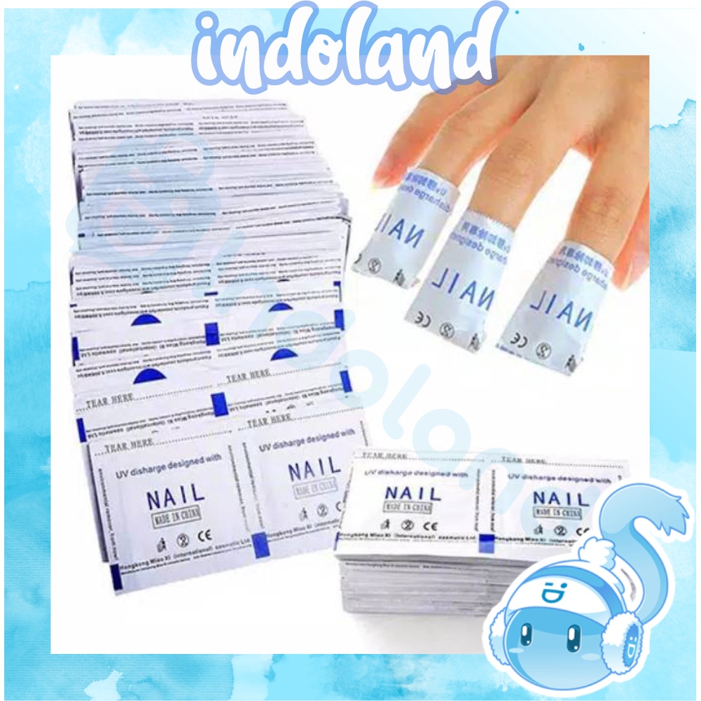 ☀INDOLAND☀ Nail UV Gel Polish Remover / Penghapus Kutek Gel pembersih kutek gel R594