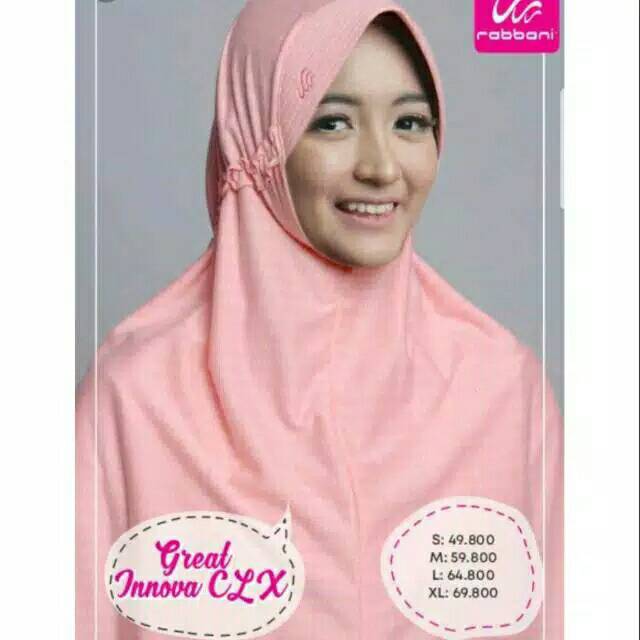 Rabbani CLX, S,M,L dan XL. Warna banyak