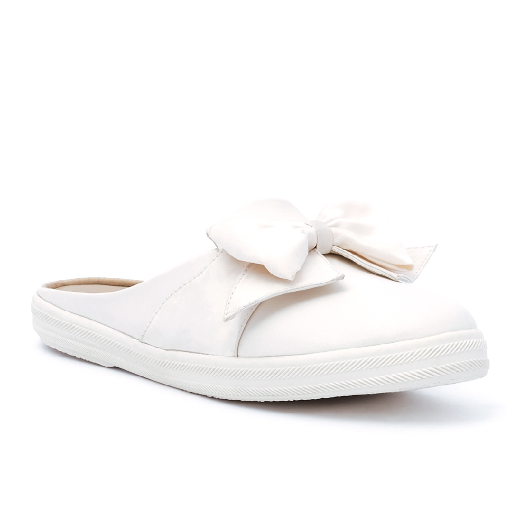 Khakikakiku Amora Mule White