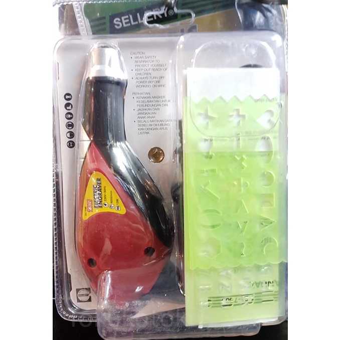 

Alat Ukir Elektrik Electric Engraver 230V Merk Sellery