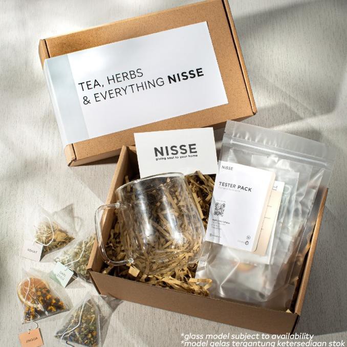 

Jual Nisse Gift Box - 1 Pouch Teh Tester Pack & 1 Tea Glass - Dari Dulu Teh