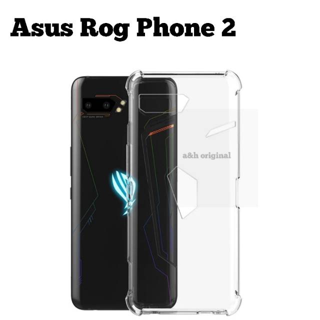 Case Asus Rog Phone 2 - Transparent Smooth Feel Casing Premium