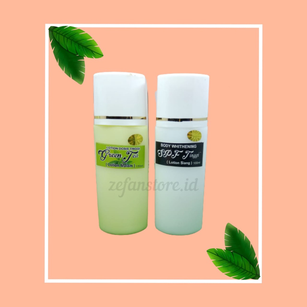 HBL Greantea Original HB Green Tea Dosis Tinggi Handbody Lotion Pemutih Badan Body Lotion Perawatan 